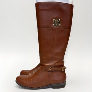 Tommy Hilfiger Brown Women’s Tall Boots 7.5M #5577